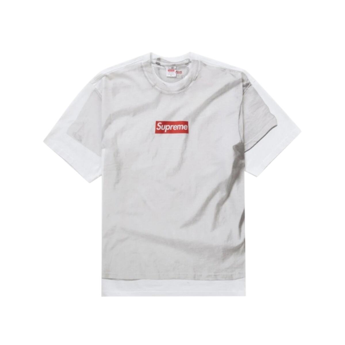 T-shirt  MM6 Maison Margiela Box Logo White