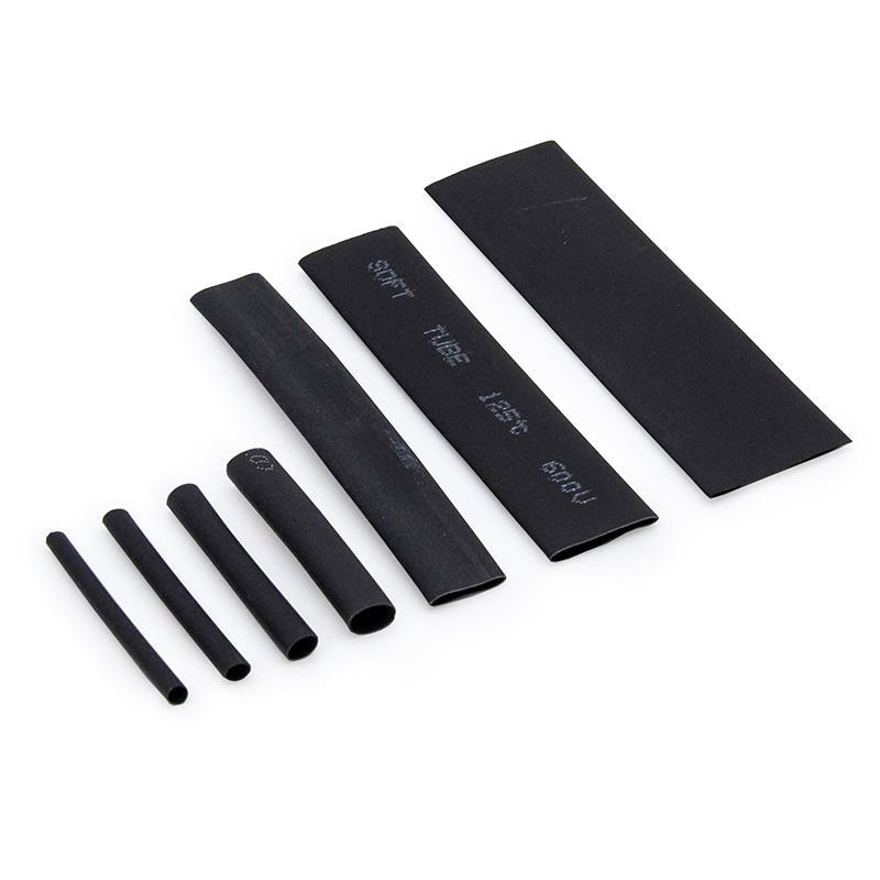 Termorretráctil negro para cable - 127 uds 2/4