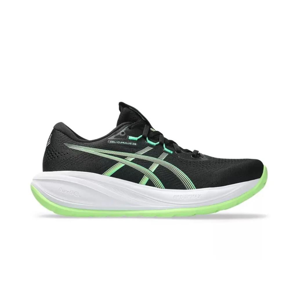 Men's Asics Gel Cumulus 28 Black Sneakers.