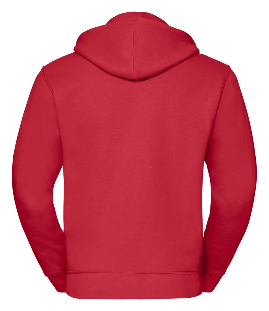 Russell Men's Athletic Authentic Zip Hooded Sweatshirt Red Decathlon — free download