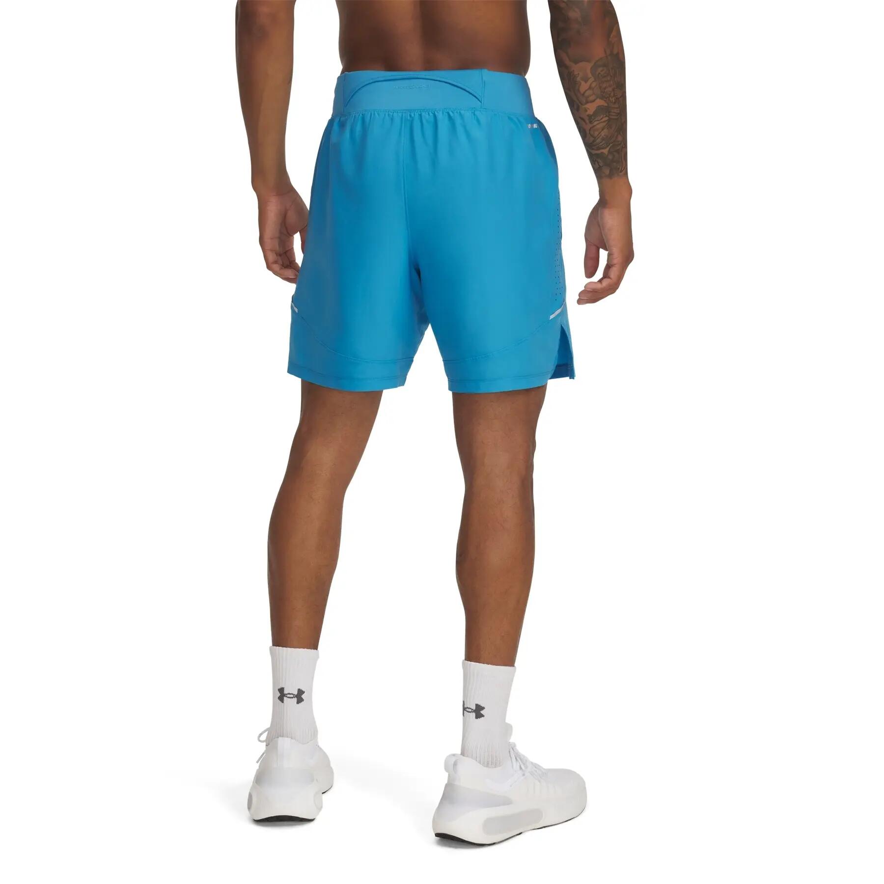 Short tissé 2 en 1 Under Armour Launch Elite 3/3