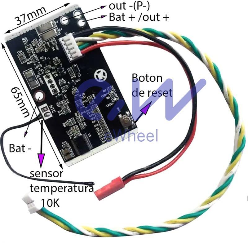 BMS 10S 36v 20A para Xiaomi M365, 1S, Mi3 4/5