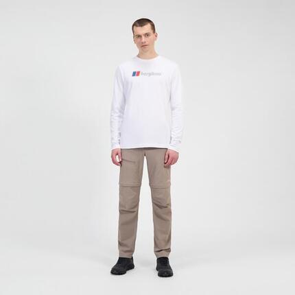 T-shirt manches longues à grand logo Berghaus