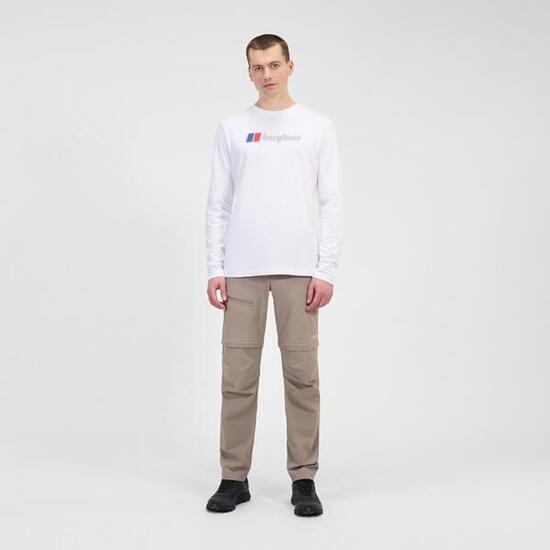 T-shirt manches longues à grand logo Berghaus