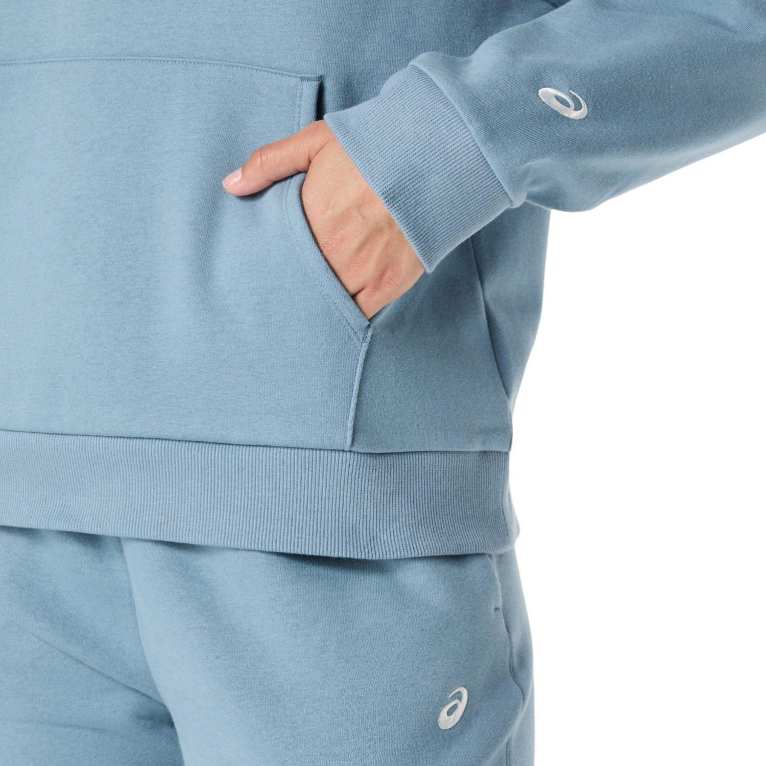 Felpa con cappuccio in pile da donna Saba Blue 3/4