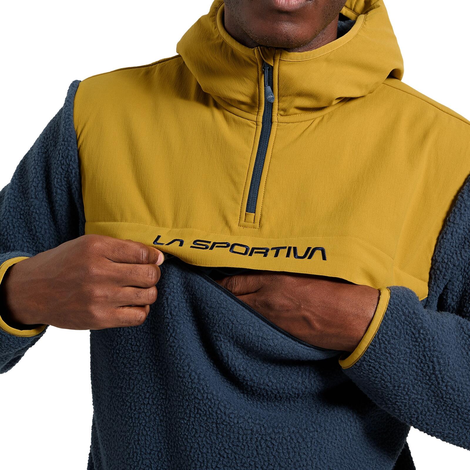 Kletterhoodie weich sportlich wärmend Herren - Guidance Sherpa Hoody 4/4