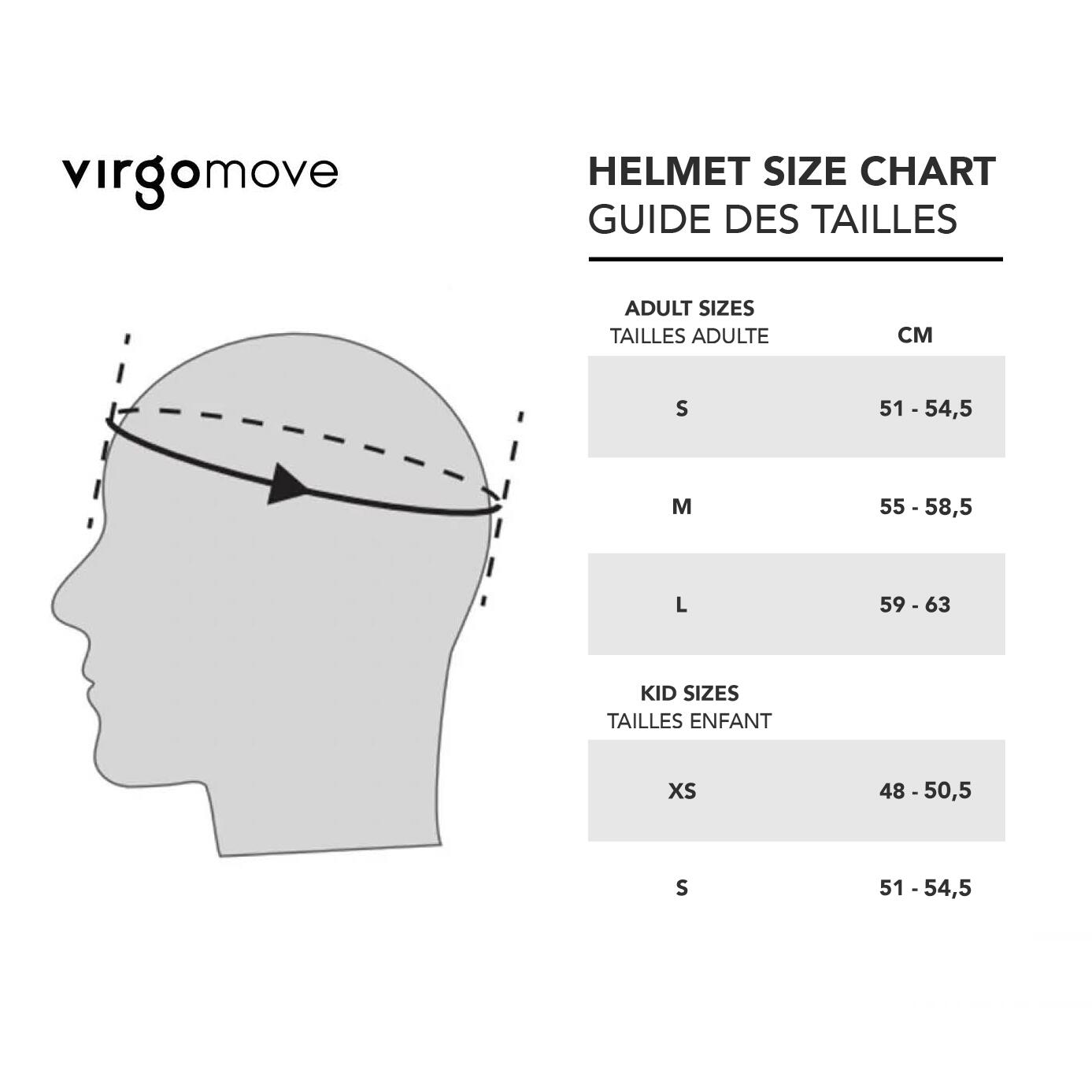 Casco integral Virgo Kid Verde - Protección Completa para Niños 7/9