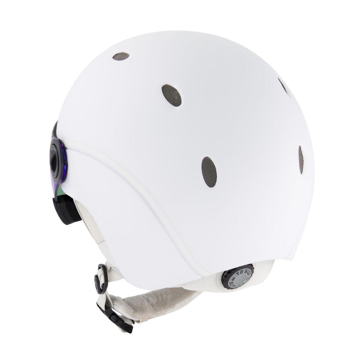 Sinner TITAN VISOR Skihelm - Mat Wit 3/4