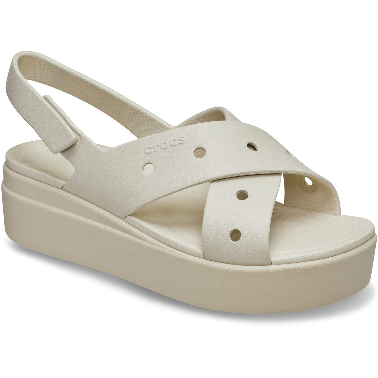 Crocs Brooklyn 4U EVA Women's Frappe Sandals 1/6