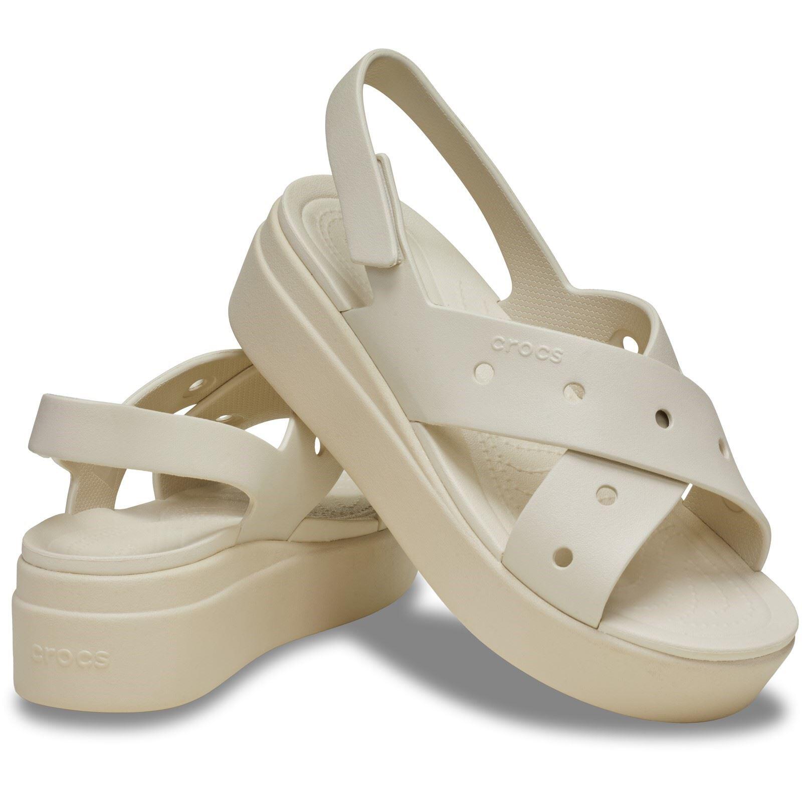Crocs Brooklyn 4U EVA Women's Frappe Sandals 3/6