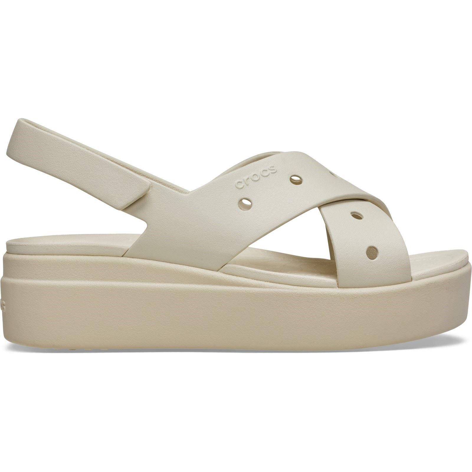Crocs Brooklyn 4U EVA Women's Frappe Sandals 6/6