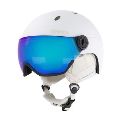 Sinner titan visor skihelm - mat wit