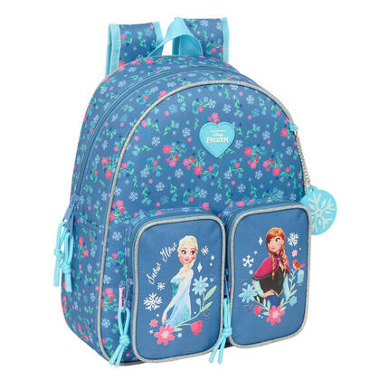 Mochila Escolar DISNEY FROZEN Azul