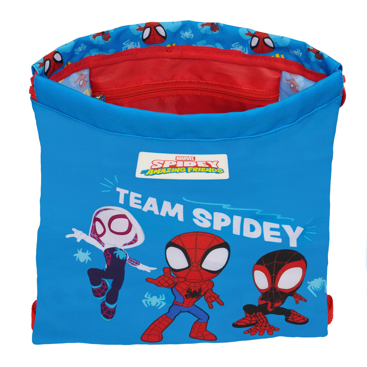 Sac à dos serré par des ficelles SPIDERMAN Bleu 5/5