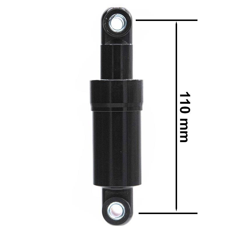 Amortiguador trasero negro 110mm - 2 uds 2/5