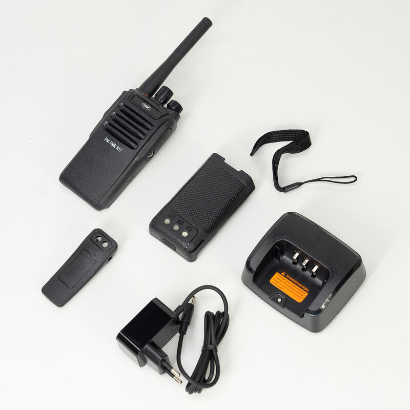 Statie radio portabila PMR R17 446MHz, 0.5W, 16 canale PMR, IP68