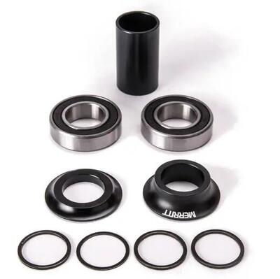Merritt mid bmx bottom bracket - 19mm - zwart