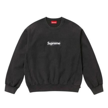 Sweat Washed Box Logo Black