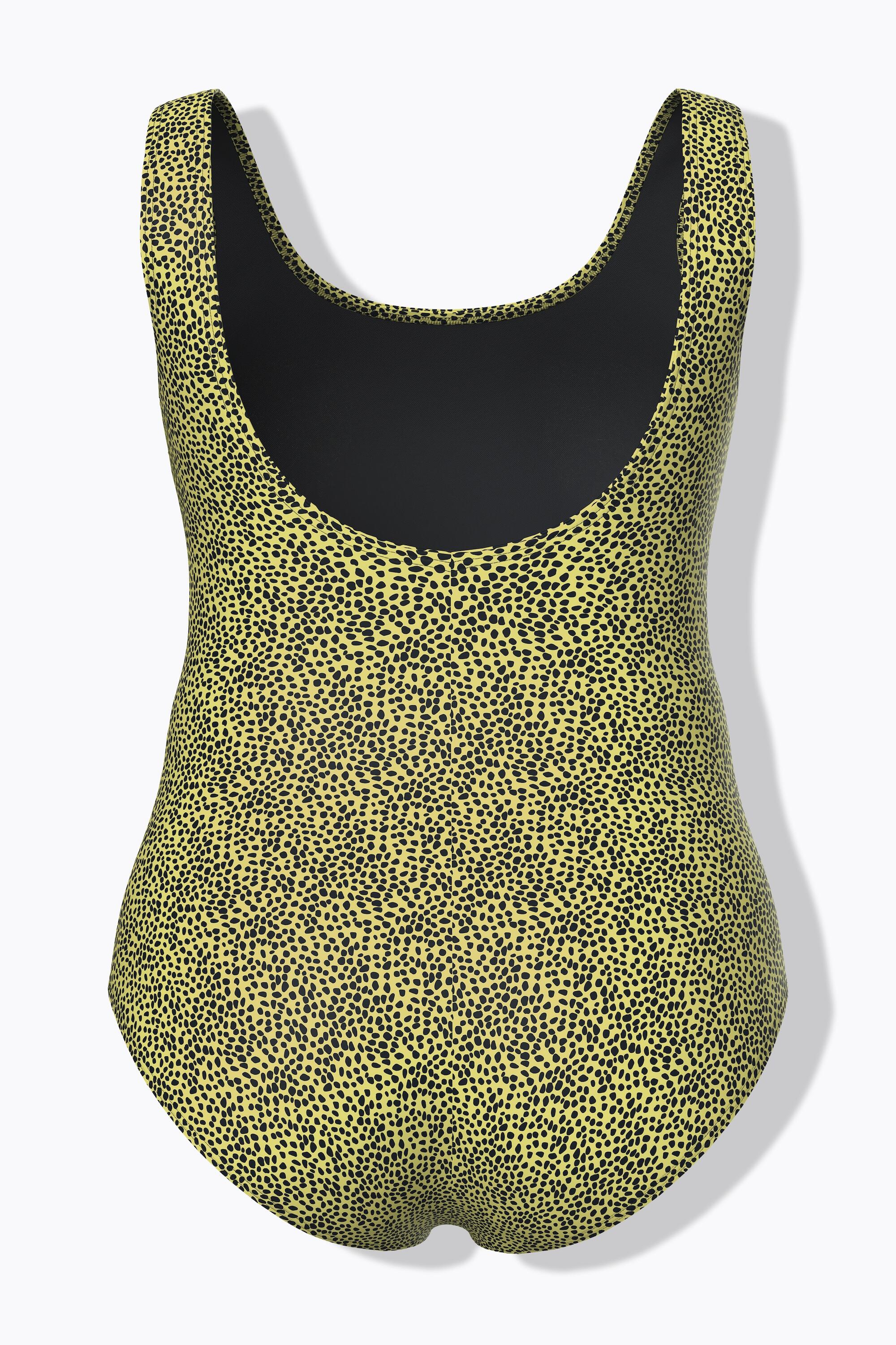 Femme Maillot de bain à pois sans bonnets souples décolleté rond 7/7