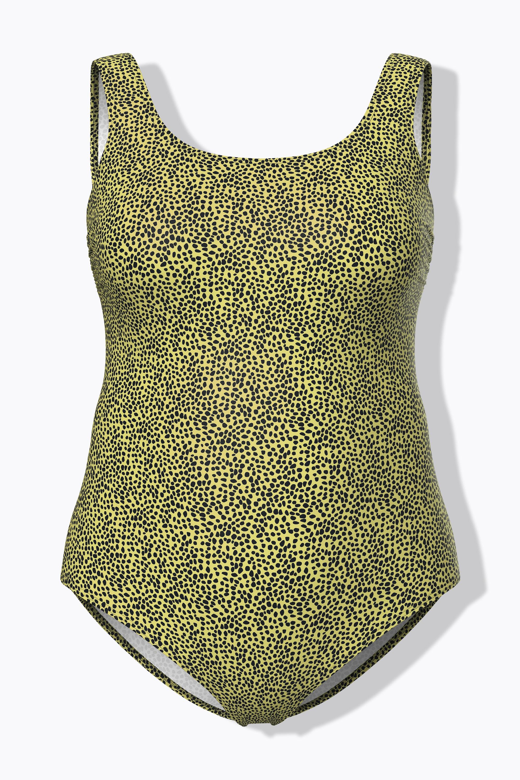 Femme Maillot de bain à pois sans bonnets souples décolleté rond 6/7