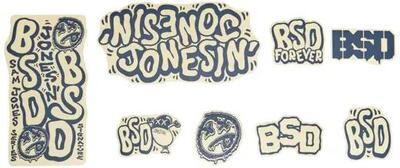 BSD Telaio Sticker Confezione - Jonesin' Frame 2021