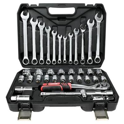 Set di chiavi a bussola Valigetta portautensili 37 pezzi