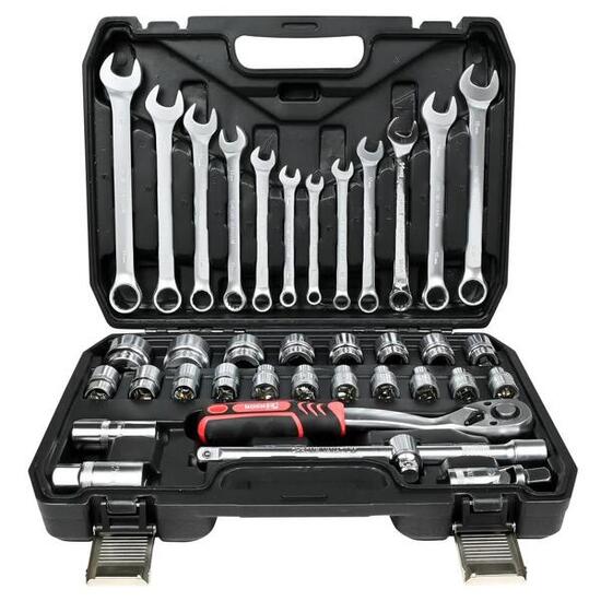 Steckschlüsselsatz Werkzeugkoffer 37-teilig