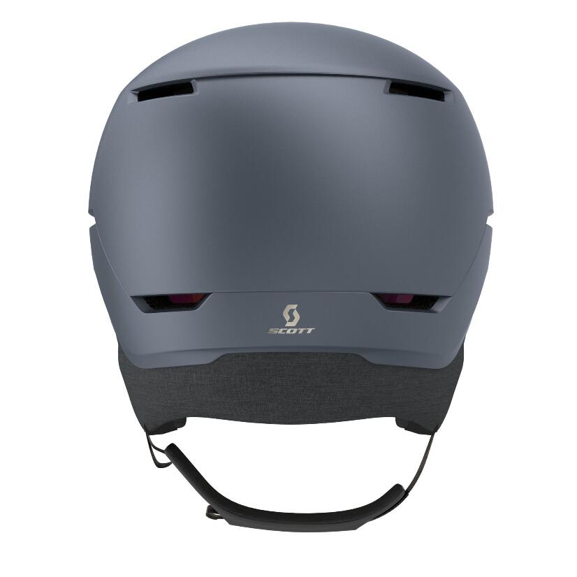 Scott Blend Plus LS Skihelm met Geïntegreerde Skibril - Blauw 3/4