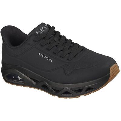 Sneakers skechers uno glide-step - glide on air, zwart, mannen