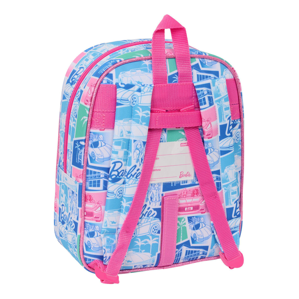 Mochila Escolar BARBIE Poliéster 300D 3/3