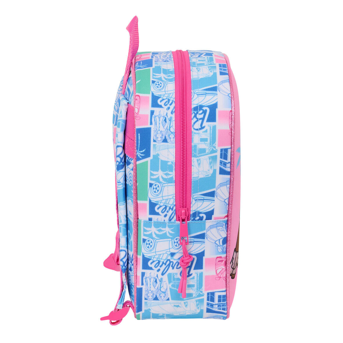 Mochila Escolar BARBIE Poliéster 300D 2/3