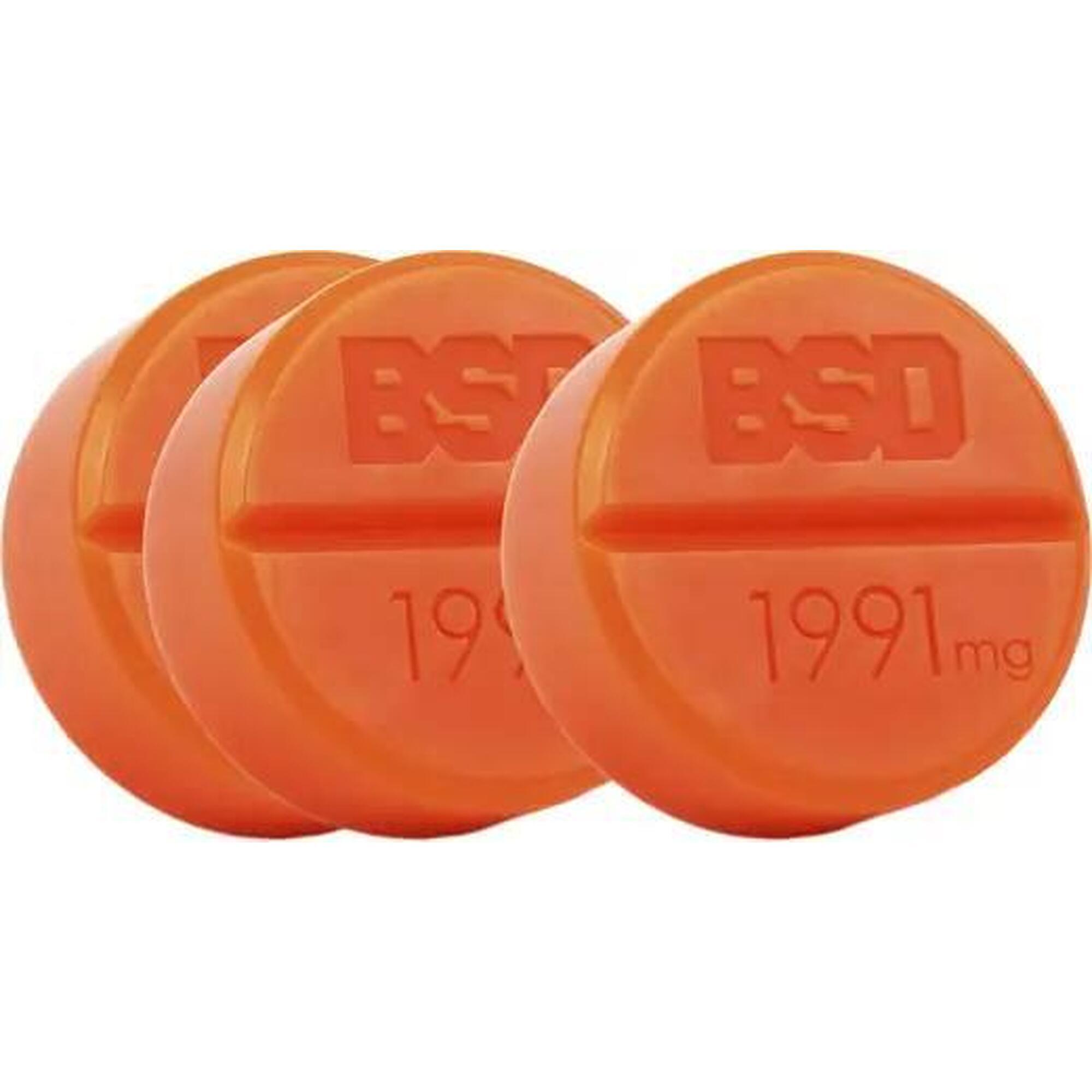 BSD BMX Stay Grind Wax Pachet 3 buc - Portocaliu