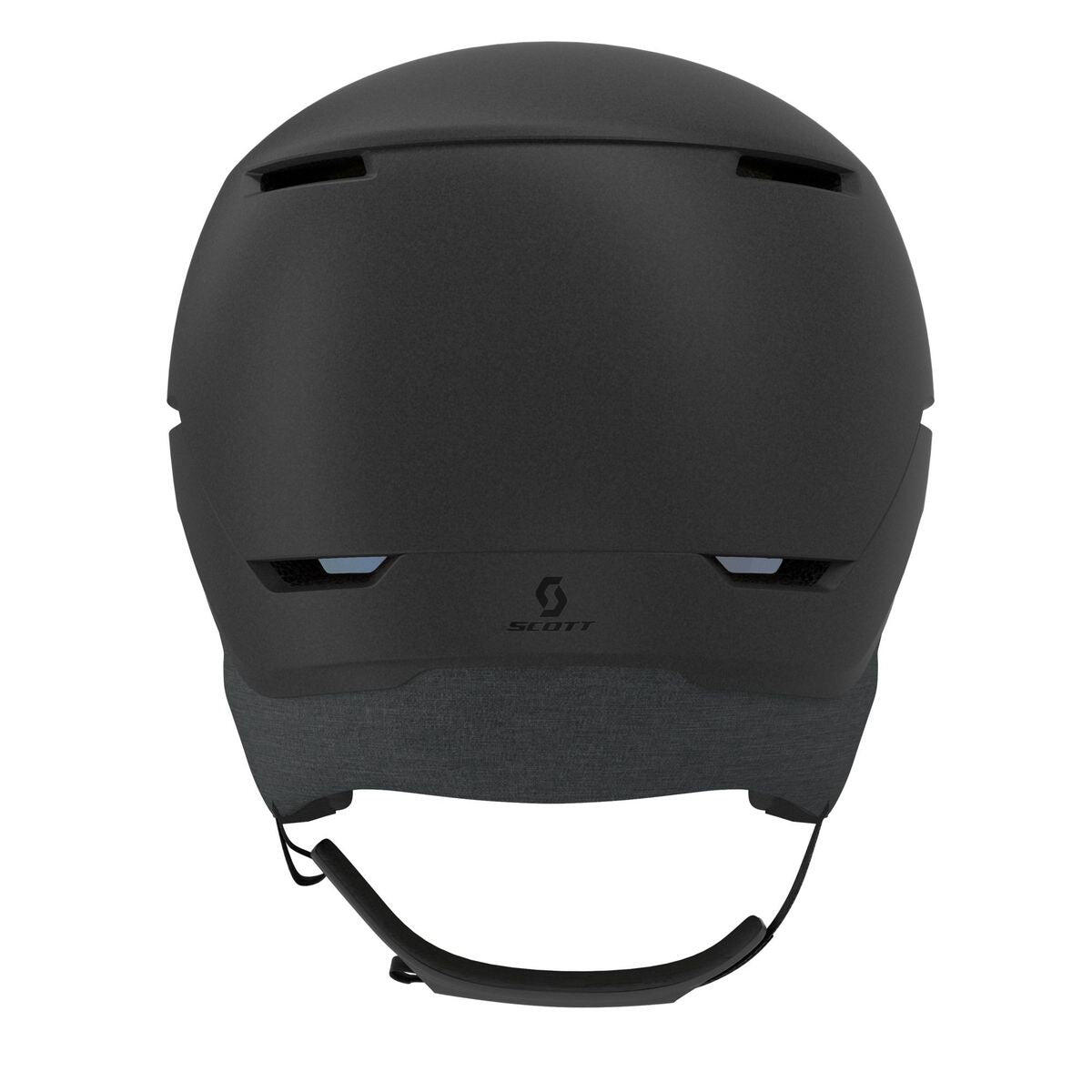 Scott Blend Plus LS Skihelm met Geïntegreerde Skibril - Zwart 3/4