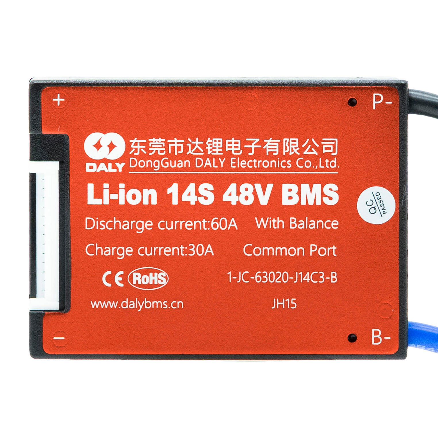BMS 14S 52v 60A [DALY] 3/3