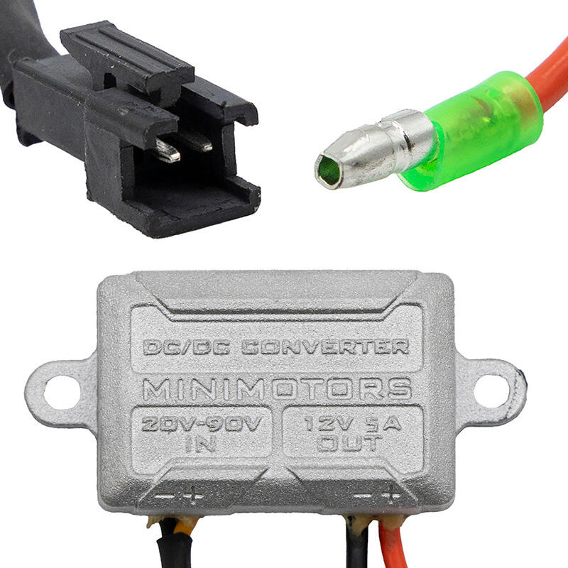 Conversor DC 20-90V a 12V 5A original [Minimotors] 3/3