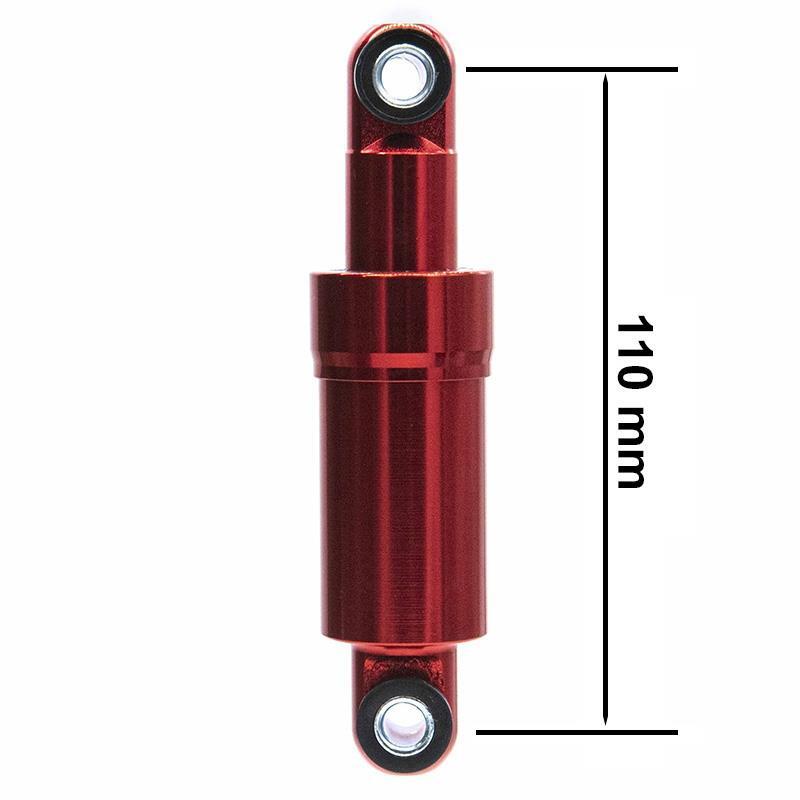 Amortiguador trasero rojo 110mm - 2 uds 2/5