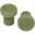 BSD Forever Bar Ends - Surplus Green