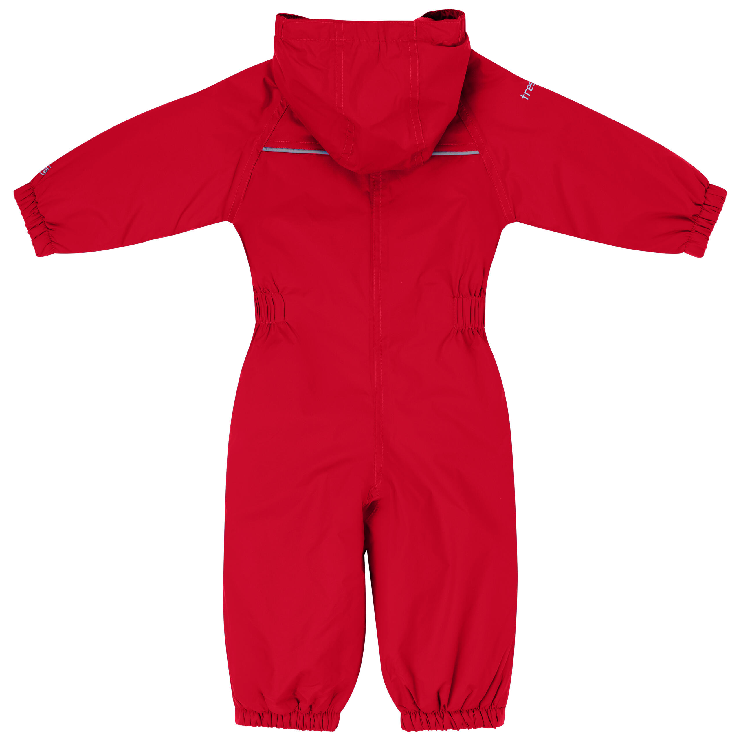 Trespass Dripdrop - Combinaison de pluie pour bébés Rouge signal 2/5