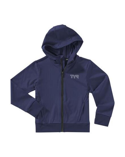 Sweat à capuche zippé enfant TYR Technique