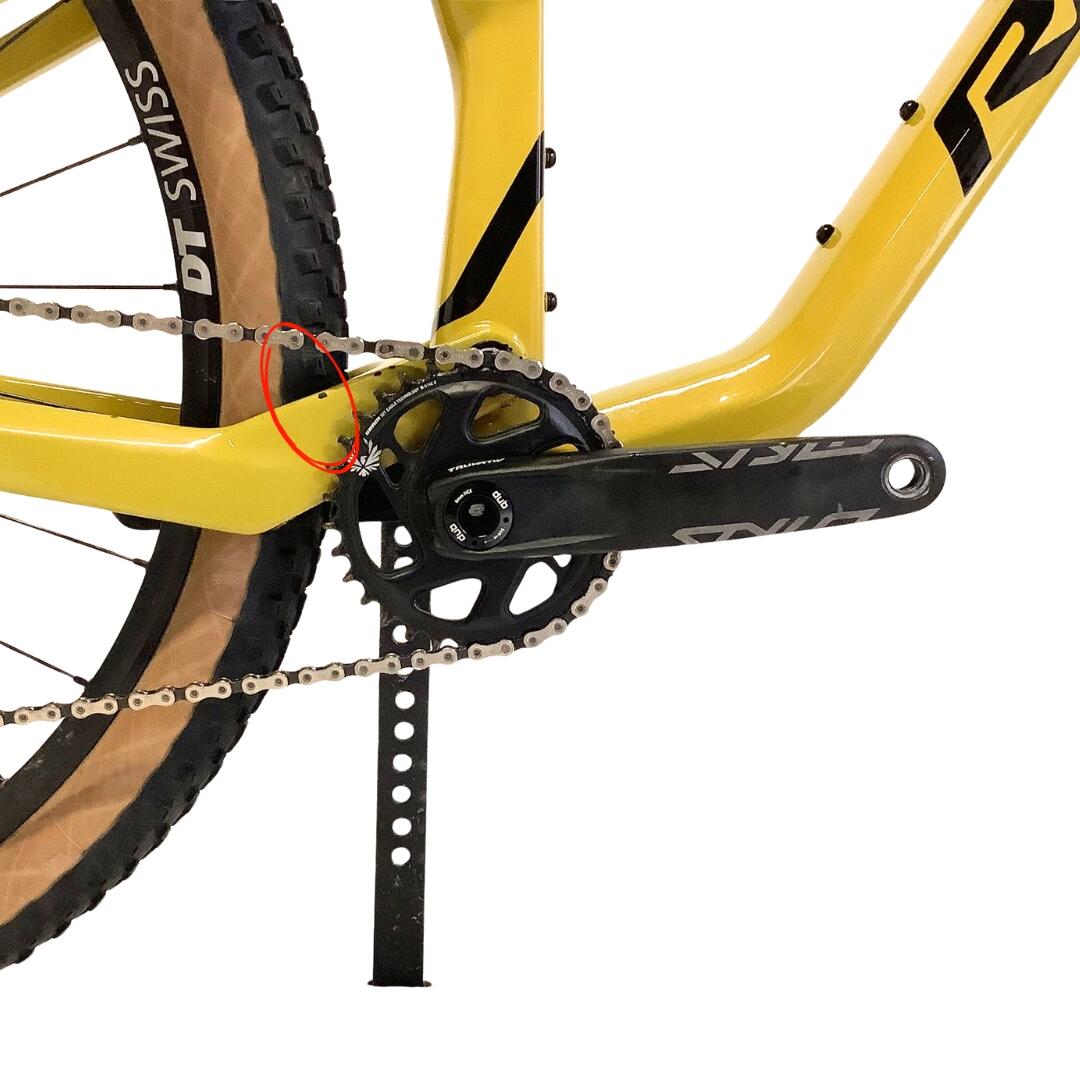 Second Life - VTT Ridley Raft XC Sram X01 12v M Jaune Carbone 4/5