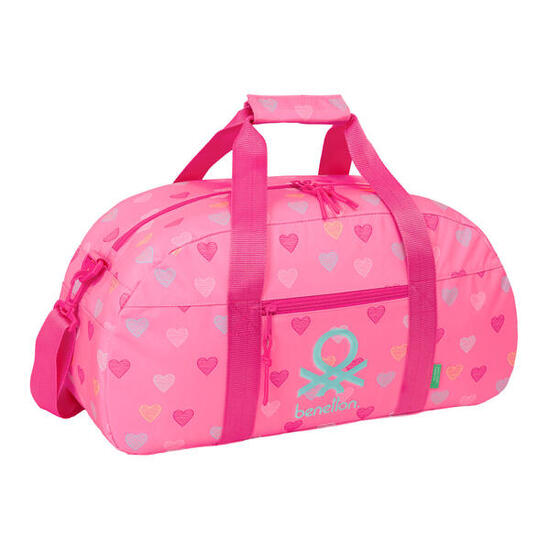 Sac de sport BENETTON Heart Rose