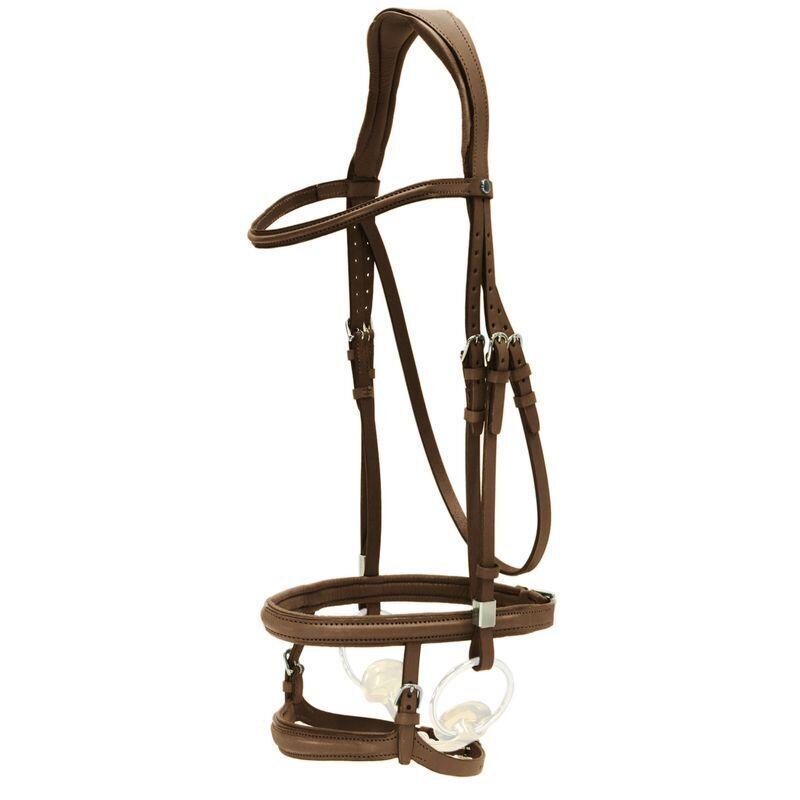 Bridons équitation pour cheval Stübben muserolle tandem Pro-Jump Slide&Lock 2/2