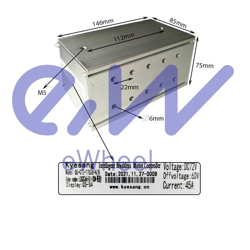 Controladora 72V 45A 3000W - A y B LCD QS-S4 [Kyesang] 5/5