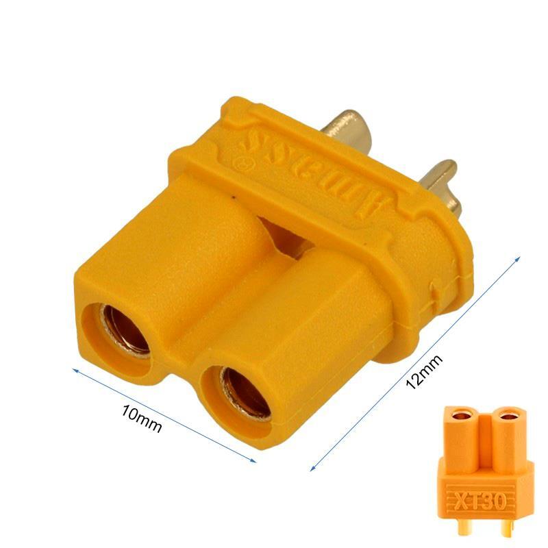 Conector XT30U Amass - 10F 2/3