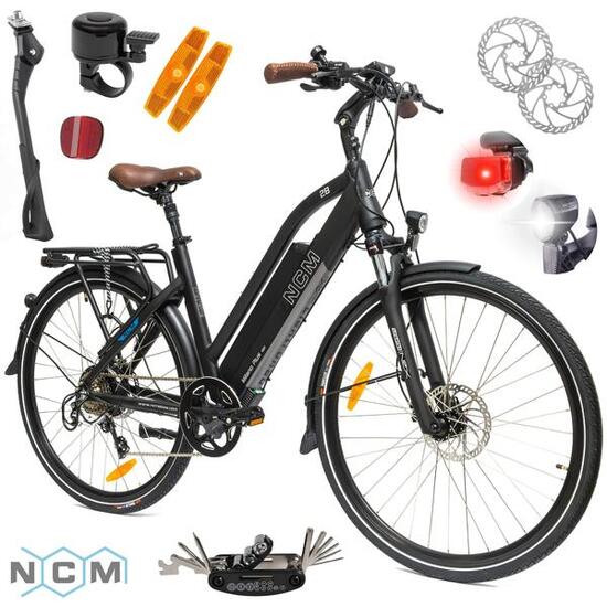 Rower Elektryczny Miejski NCM Milano Plus Koła 28