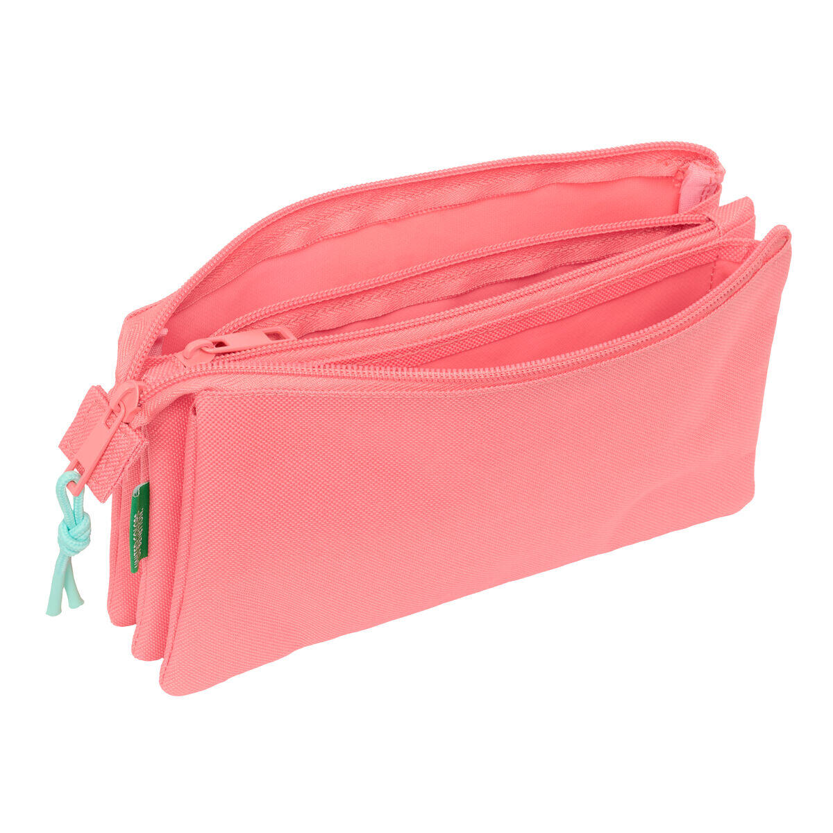Fourre-tout BENETTON Coral Corail 2/3