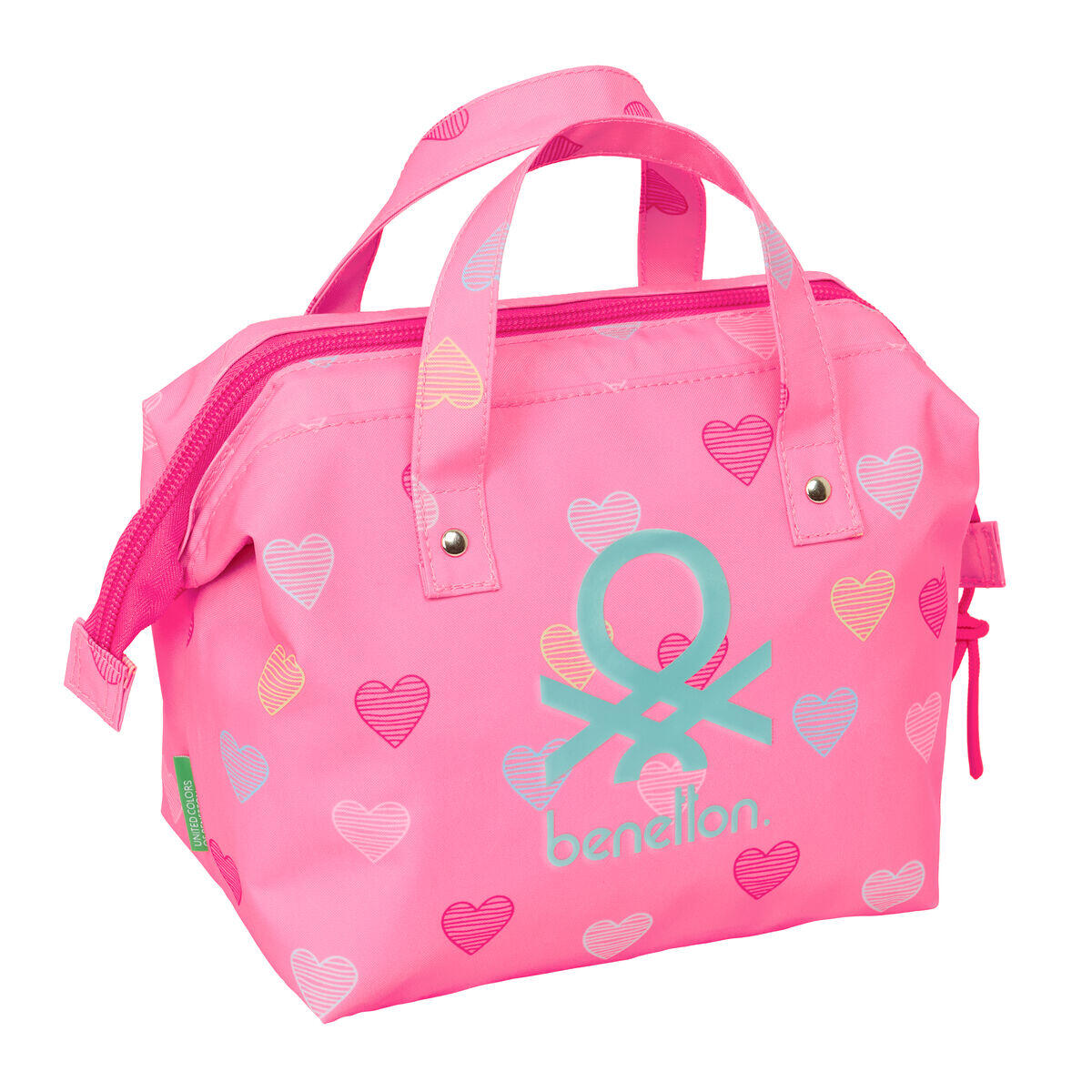 Nécessaire de Voyage BENETTON Heart Rose 1/3