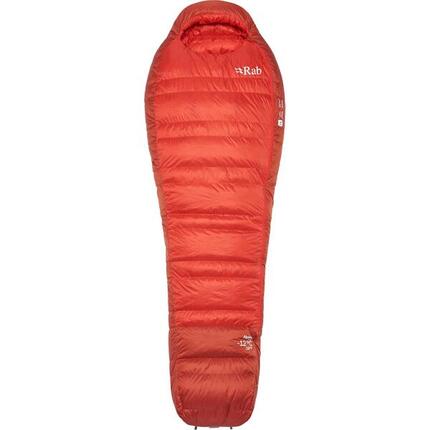 Daunenschlafsack Alpine -12C/10F dark horizon-tuscan red