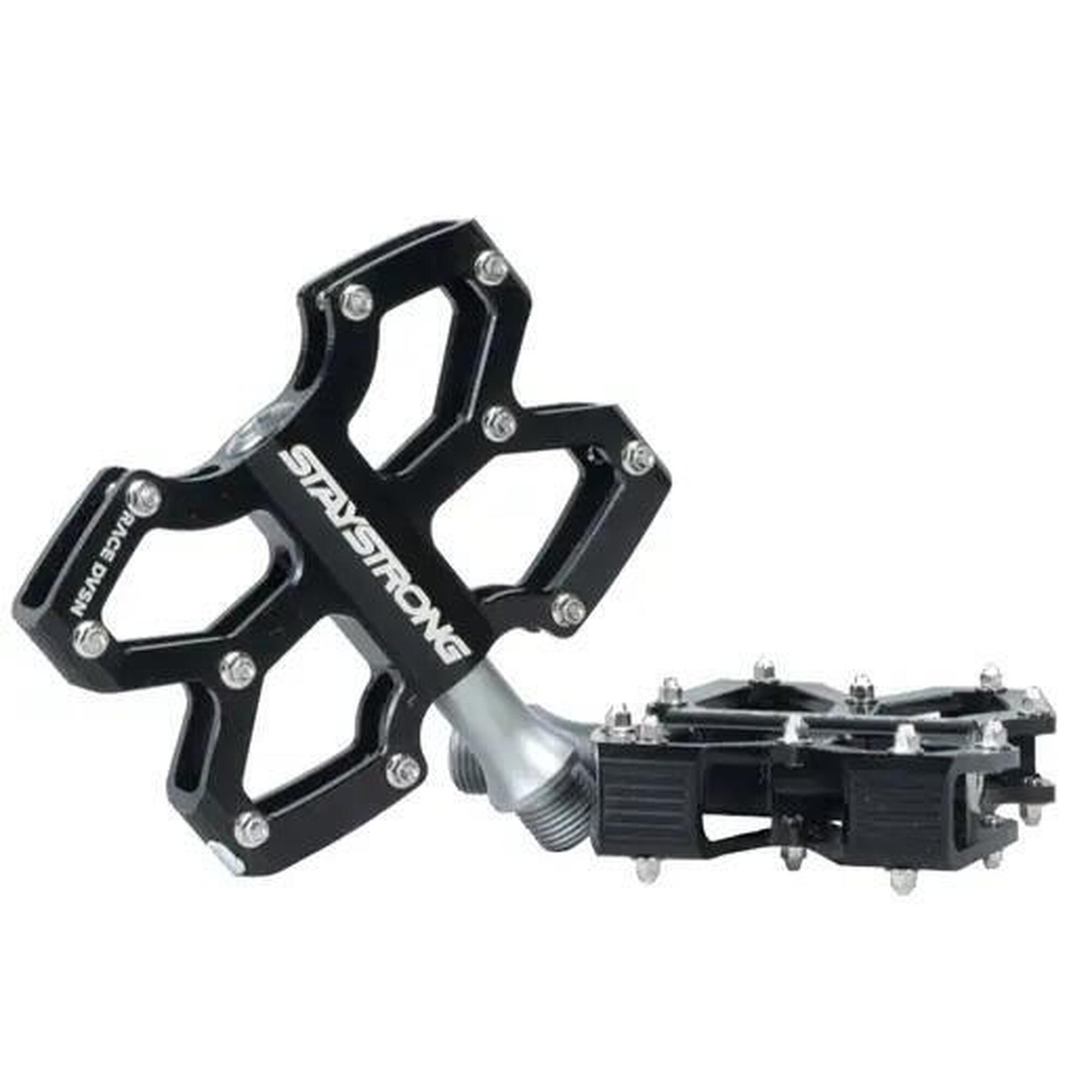 BMX Pedały Stay Strong Axis Mini Pedale Black Pedały Do Bmx - Czarny