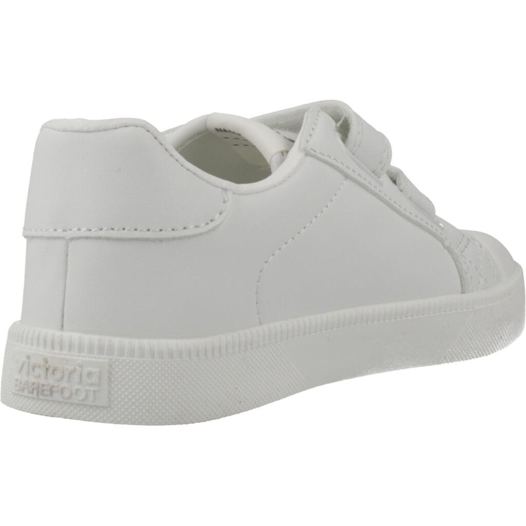 BAREFOOT Baskets Enfants Victoria OLIVER EFECTO PIEL Blan 3/5